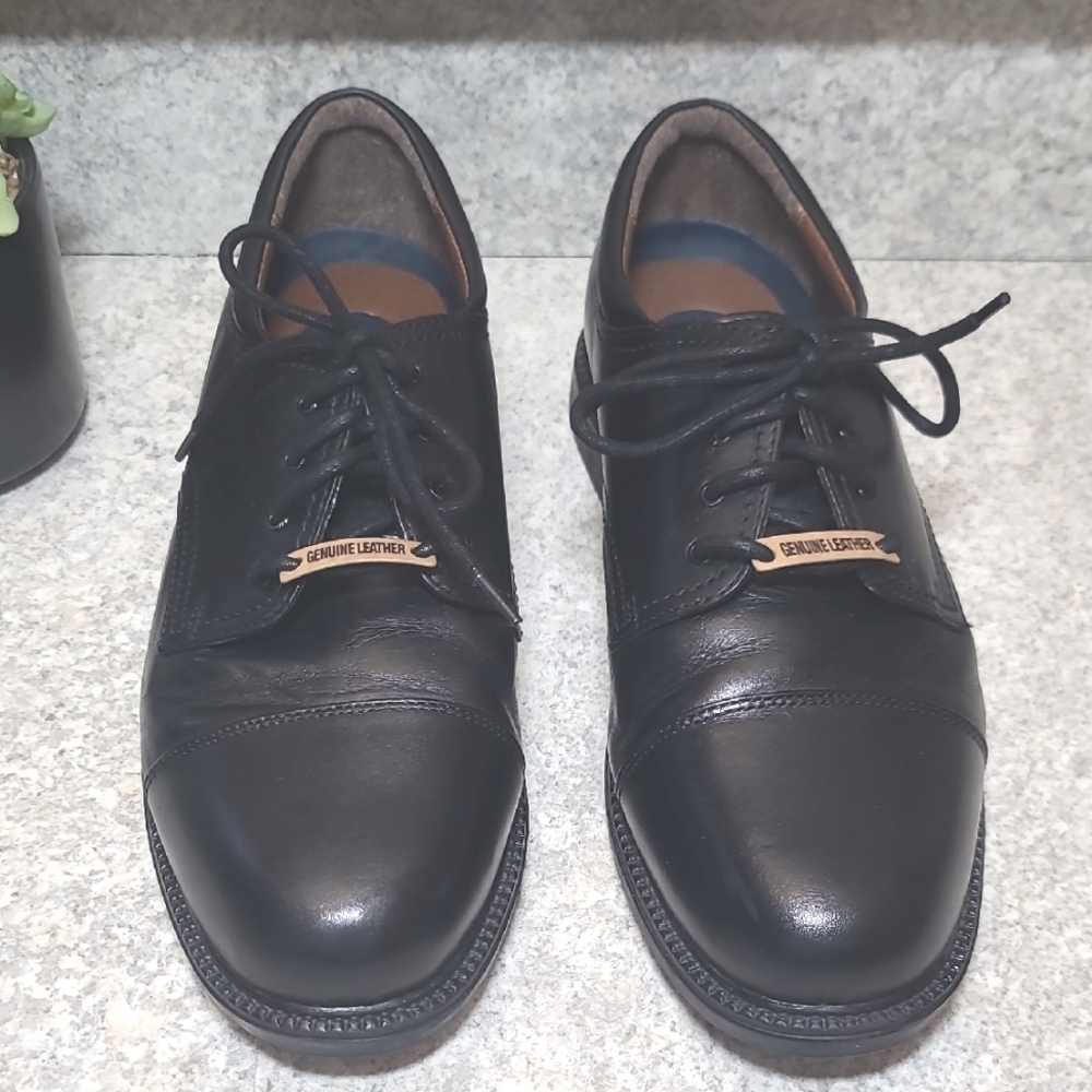 Dockers Leather Lace Up Black Men's Shoes